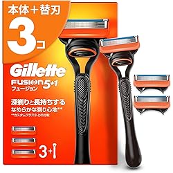 Amazon.co.jp: ジレット フュージョン5+1 マニュアル 髭剃り カミソリ